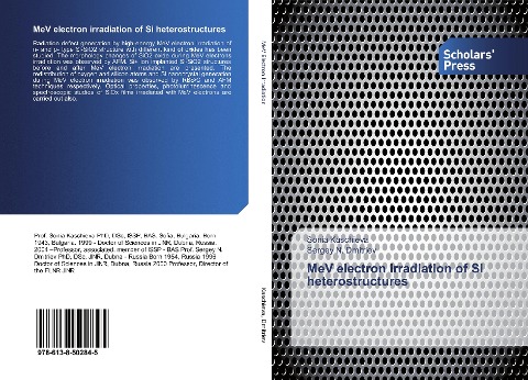 MeV electron irradiation of Si heterostructures