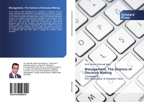 Management, The Science of Decision Making: Translated By Pary Rostampour & Fereshteh Tahan