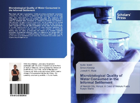 Microbiological Quality of Water Consumed in the Informal Settlement: of Nairobi City, Kenya: A Case of Mukuru Fuata Nyayo Slums