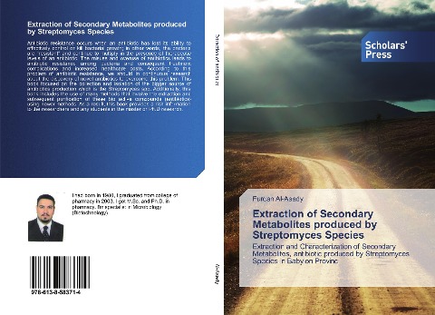Extraction of Secondary Metabolites produced by Streptomyces Species: Extraction and Characterization of Secondary Metabolites, antibiotic produced by Streptomyces Species in Babylon Provinc