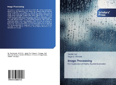 Image Processing: For Application of Patchy Rainfall Estimation