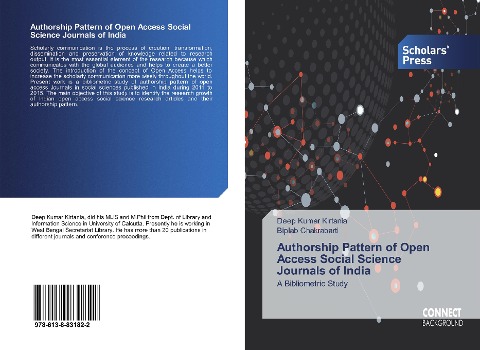Authorship Pattern of Open Access Social Science Journals of India: A Bibliometric Study