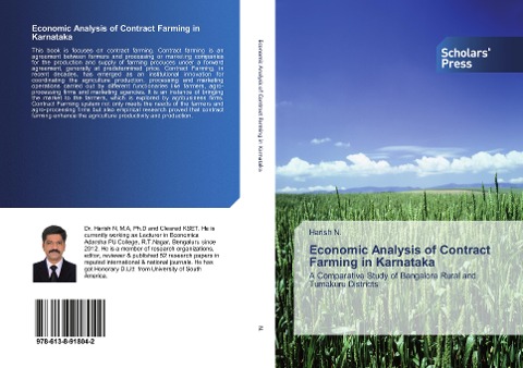 Economic Analysis of Contract Farming in Karnataka: A Comparative Study of Bangalore Rural and Tumakuru Districts