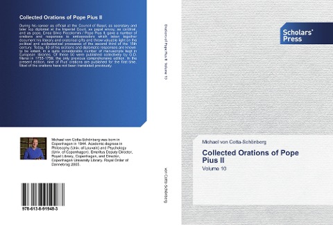 Collected Orations of Pope Pius II: Volume 10