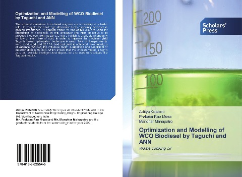 Optimization and Modelling of WCO Biodiesel by Taguchi and ANN: Waste cooking oil