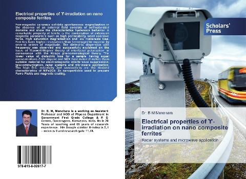 Electrical properties of ¿-irradiation on nano composite ferrites: Radar systems and microwave application