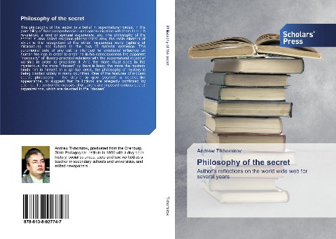 Philosophy of the secret: Authors reflections on the world wide web for several years
