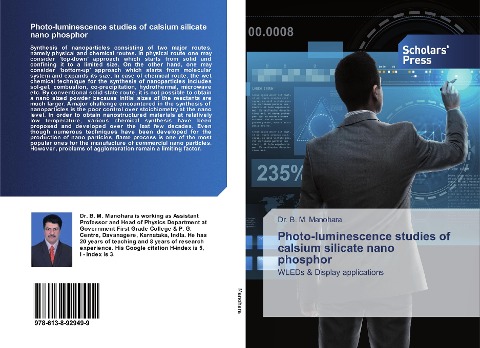 Photo-luminescence studies of calsium silicate nano phosphor: WLEDs & Display applications