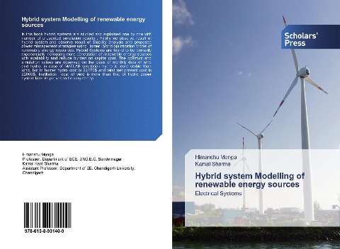 Hybrid system Modelling of renewable energy sources: Electrical Systems