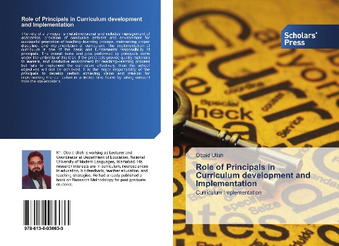Role of Principals in Curriculum development and Implementation: Curriculum Implementation