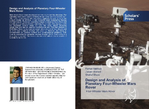 Design and Analysis of Planetary Four-Wheeler Mars Rover: Four-Wheeler Mars Rover