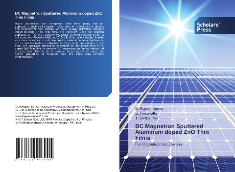 DC Magnetron Sputtered Aluminum doped ZnO Thin Films: For Optoelectronic Devices