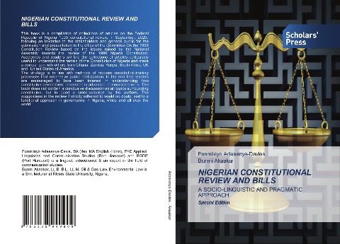 NIGERIAN CONSTITUTIONAL REVIEW AND BILLS: A SOCIO-LINGUISTIC AND PRAGMATIC APPROACHSpecial Edition