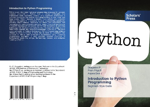 Introduction to Python Programming: Beginners Style Guide