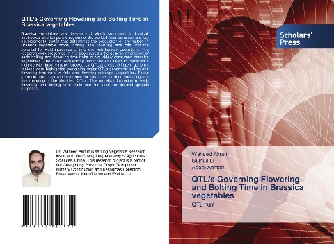 QTL/s Governing Flowering and Bolting Time in Brassica vegetables: QTL hunt