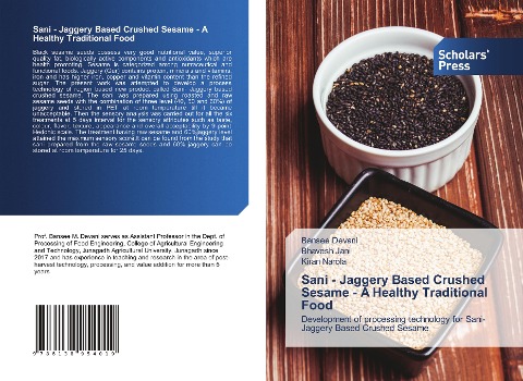 Sani - Jaggery Based Crushed Sesame - A Healthy Traditional Food: Development of processing technology for Sani- Jaggery Based Crushed Sesame
