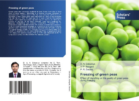 Freezing of green peas: Effect of blanching on the quality of green peas during freezing
