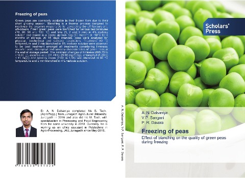 Freezing of peas: Effect of blanching on the quality of green peas during freezing