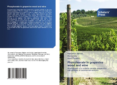 Phosphonate in grapevine wood and wine: development of a suitable sample preparation and analysis of commercial samples
