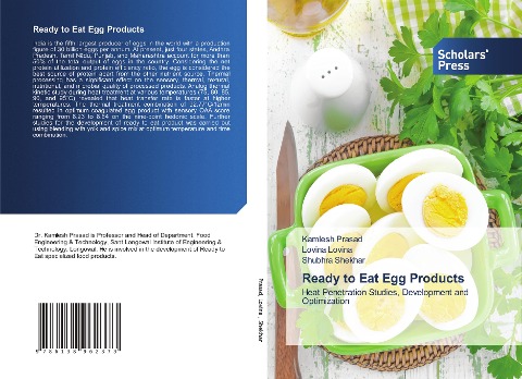 Ready to Eat Egg Products: Heat Penetration Studies, Development and Optimization