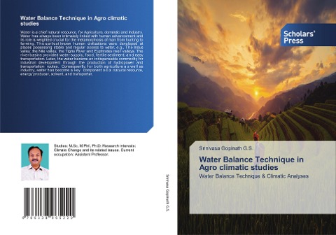 Water Balance Technique in Agro climatic studies: Water Balance Technique & Climatic Analyses