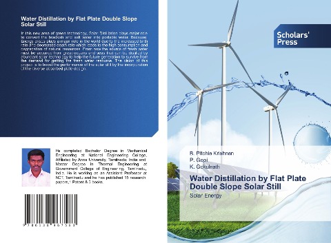 Water Distillation by Flat Plate Double Slope Solar Still: Solar Energy