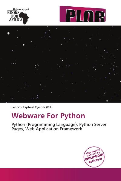 Webware For Python: Python (Programming Language), Python Server Pages, Web Application Framework