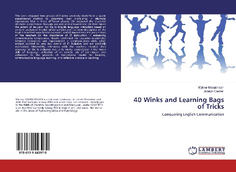 40 Winks and Learning Bags of Tricks: Conquering English Communication