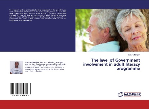 The level of Government involvement in adult literacy programme