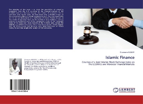Islamic Finance: Creation of a Joint Islamic Stock Exchange Index on The ECOWAS and Morocco Financial Markets