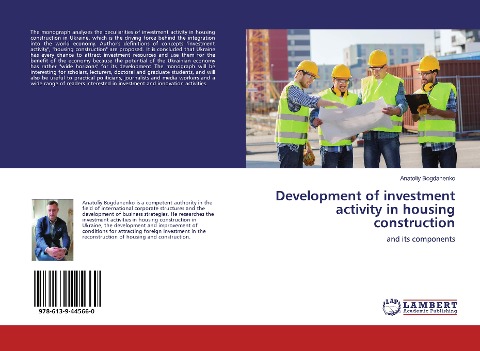Development of investment activity in housing construction: and its components