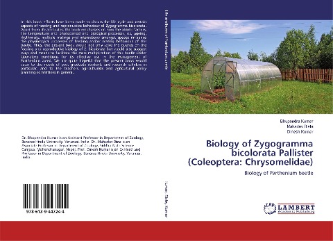 Biology of Zygogramma bicolorata Pallister (Coleoptera: Chrysomelidae): Biology of Parthenium beetle