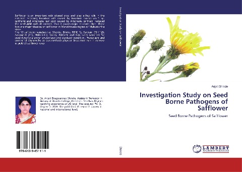 Investigation Study on Seed Borne Pathogens of Safflower: Seed Borne Pathogens of Safflower