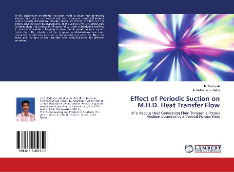 Effect of Periodic Suction on M.H.D. Heat Transfer Flow: of a Viscous Heat Generating Fluid Through a Porous Medium Bounded by a Vertical Porous Plate