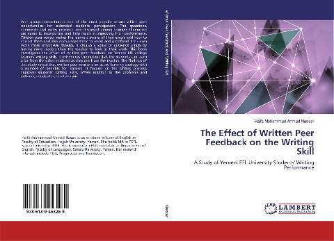 The Effect of Written Peer Feedback on the Writing Skill: A Study of Yemeni EFL University Students Writing Performance
