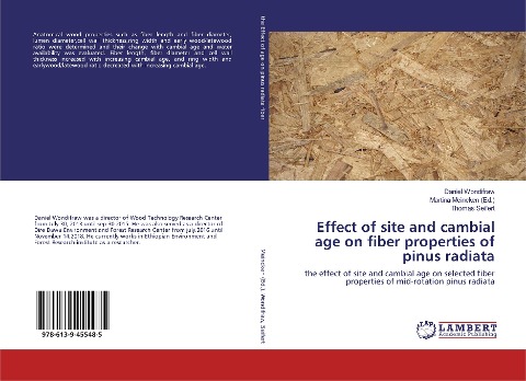 Effect of site and cambial age on fiber properties of pinus radiata: the effect of site and cambial age on selected fiber properties of mid-rotation pinus radiata