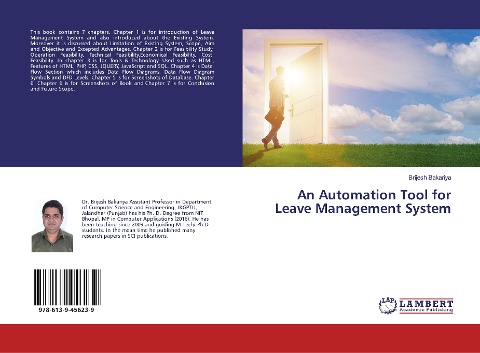 An Automation Tool for Leave Management System