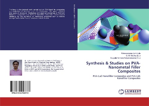 Synthesis & Studies on PVA-Nanometal Filler Composites: PVA-CuO Nanofiller Composites and PVA-CdS Nanofiller Composites