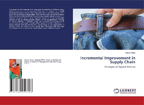 Incremental Improvement in Supply Chain: Strategies of Apparel Industry