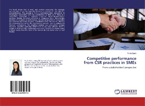 Competitive performance from CSR practices in SMEs: From a stakeholders perspective