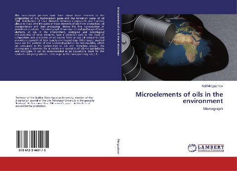 Microelements of oils in the environment: Monograph