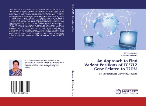 An Approach to Find Variant Positions of TCF7L2 Gene Related to T2DM: Sri Venkateswara University, Tirupati