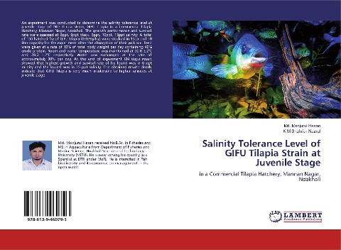 Salinity Tolerance Level of GIFU Tilapia Strain at Juvenile Stage: in a Commercial Tilapia Hatchery, Mannan Nagar, Noakhali