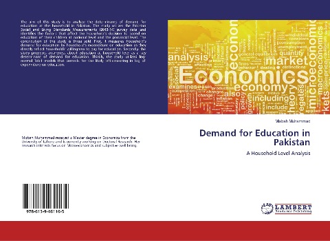 Demand for Education in Pakistan: A Household Level Analysis