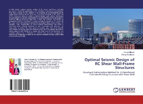 Optimal Seismic Design of RC Shear Wall-Frame Structures: Structural Optimization Method for 3D Reinforced Concrete Building Structure with Shear Wall