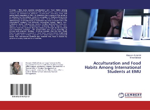 Acculturation and Food Habits Among International Students at EMU