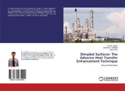 Dimpled Surfaces- The Advance Heat Transfer Enhancement Technique: Passive Technique