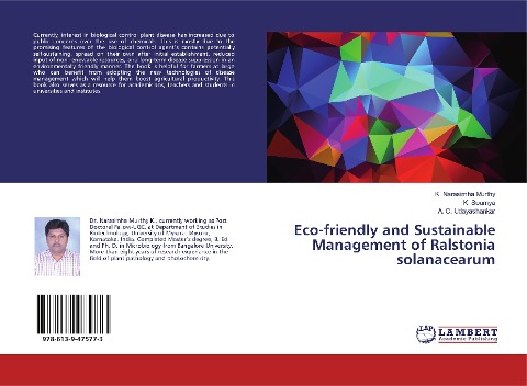 Eco-friendly and Sustainable Management of Ralstonia solanacearum