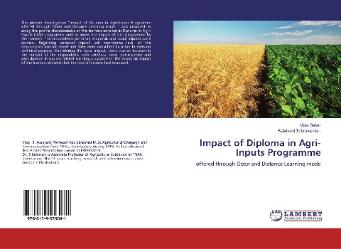 Impact of Diploma in Agri-Inputs Programme: offered through Open and Distance Learning mode