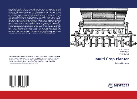 Multi Crop Planter: Animal Drawn